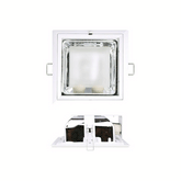 Firefly Square Horizontal Downlight Recessed Type  with Partial Frosted Glass & Groove | Firefly by KHM Megatools Corp.